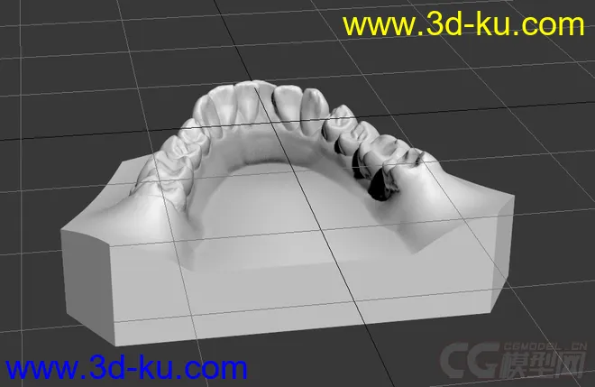 牙齿石膏模模型的图片3