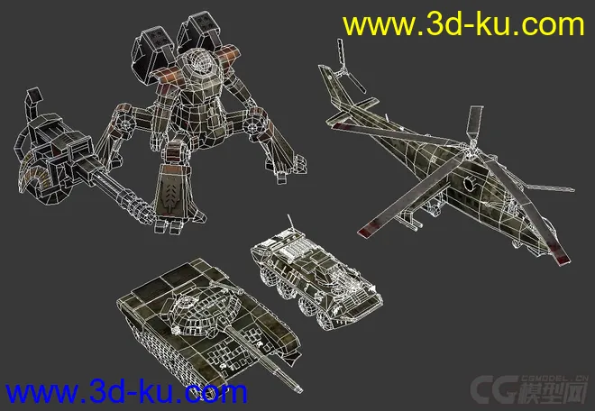 精品店-坦克-飞机-机器模型的图片4