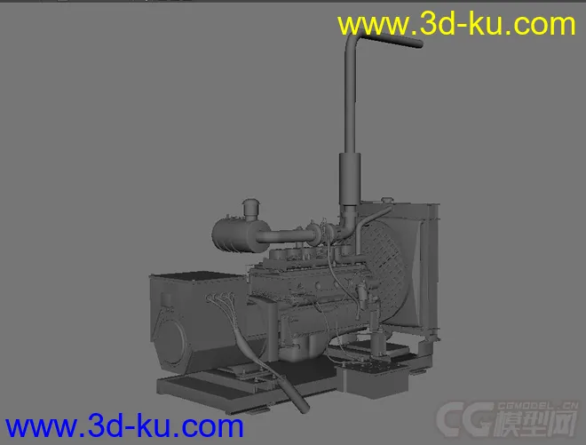 柴油发动机模型的图片1