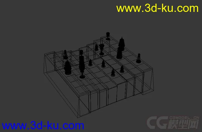 国际象棋半成品，请指教模型的图片1
