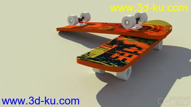 滑板模型的图片1