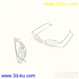 3D打印模型几组眼镜的图片