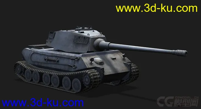 德国_VK4502A 重型坦克模型的图片1