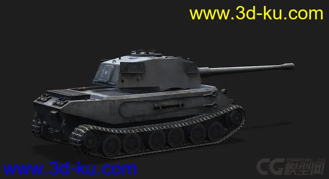 德国_VK4502A 重型坦克模型的图片3