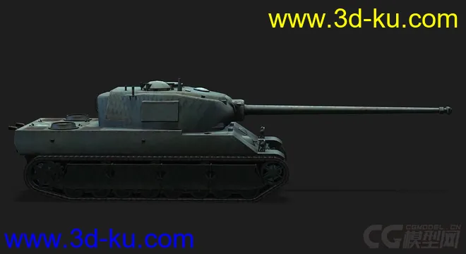 法国_AMX M4 1945重型坦克模型的图片2
