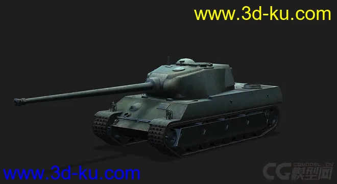 法国_AMX M4 1945重型坦克模型的图片4