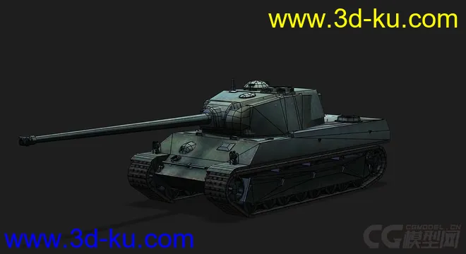 法国_AMX M4 1945重型坦克模型的图片5