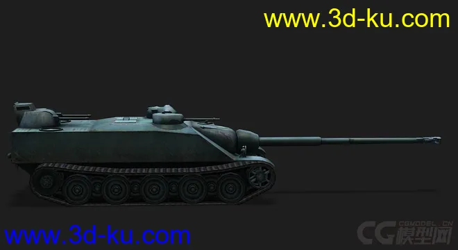 法国_AMX_AC_Mle1948自行反坦克炮模型的图片2