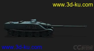 3D打印模型法国_AMX50_Foch福煦重型坦克的图片