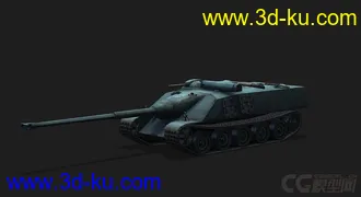 3D打印模型法国_AMX50_Foch福煦重型坦克的图片