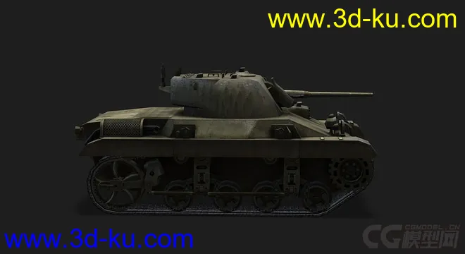 美国_M22_Locust蝉空降坦克模型的图片2