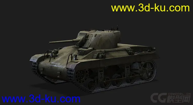 美国_M22_Locust蝉空降坦克模型的图片4