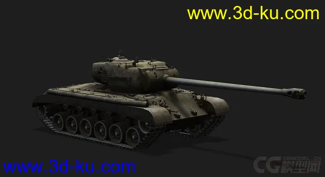 美国_PershingM26“潘兴”坦克模型的图片1