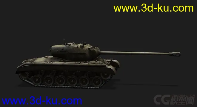 美国_PershingM26“潘兴”坦克模型的图片2