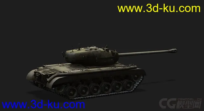 美国_PershingM26“潘兴”坦克模型的图片3