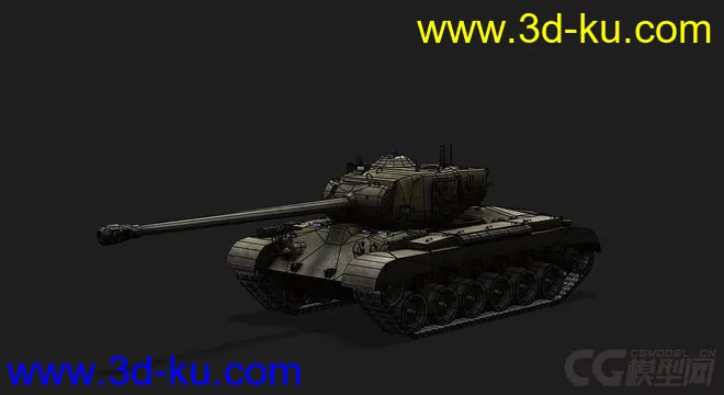 美国_PershingM26“潘兴”坦克模型的图片5