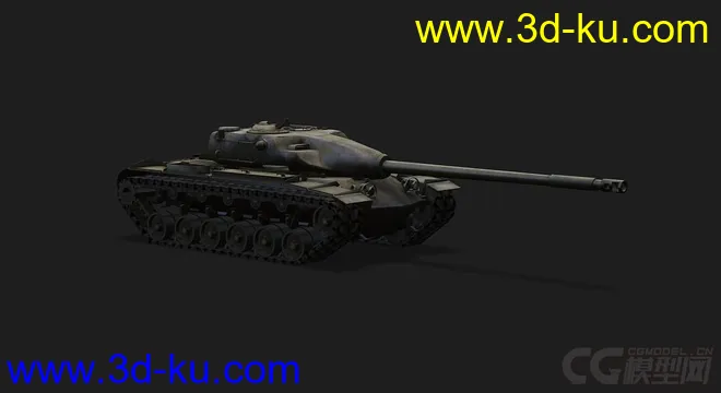 美国_T54E1中型坦克模型的图片1
