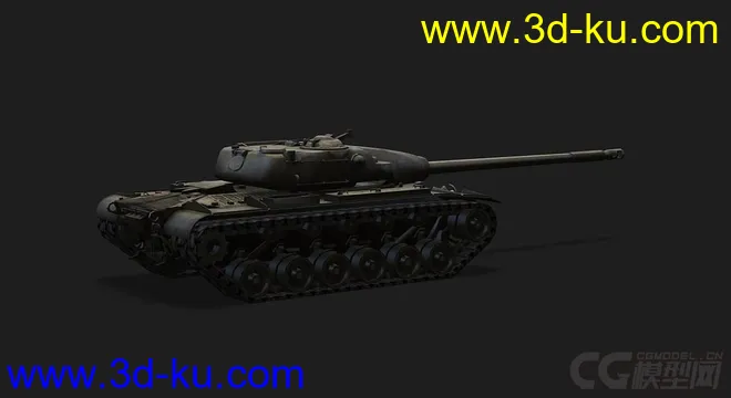美国_T54E1中型坦克模型的图片3