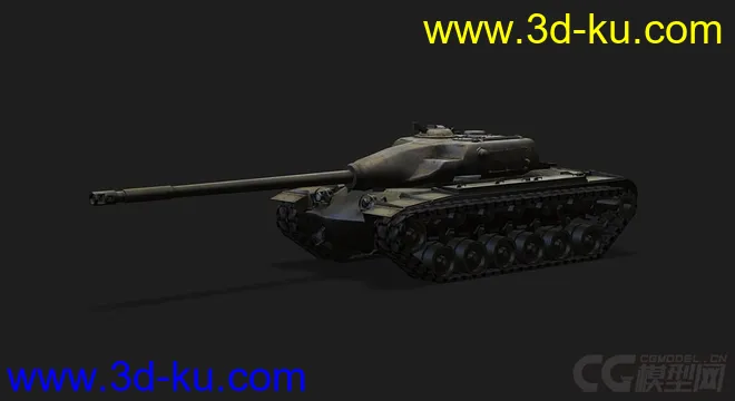 美国_T54E1中型坦克模型的图片4