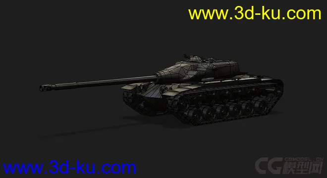 美国_T54E1中型坦克模型的图片5