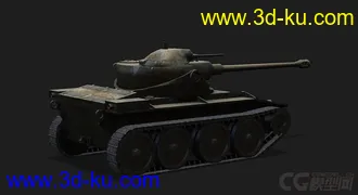 3D打印模型美国_T71轻型坦克的图片