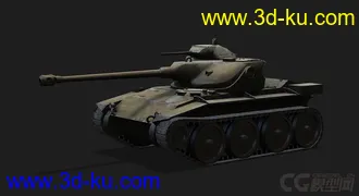 3D打印模型美国_T71轻型坦克的图片