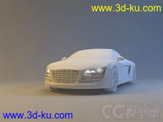 3D打印模型奥迪r8，高模的图片