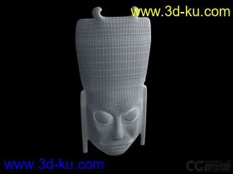 3D打印模型雷王-面具的图片