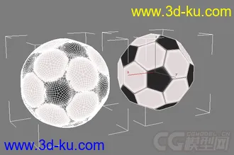 3D打印模型football，高模低模都有~的图片