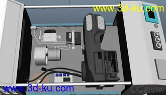 3D打印模型汽车教学设备--汽车空调台架的图片