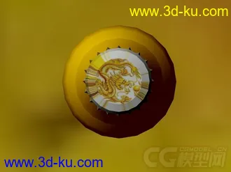 3D打印模型一个瓶子的图片