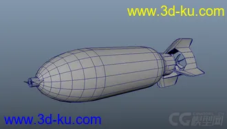 3D打印模型导弹的图片