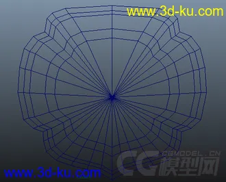 3D打印模型一个带饕餮纹的的古木雕塑，有贴图的图片