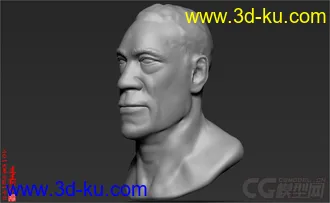 超赞！超人气！ZBrush模型：人头的图片