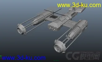 3D打印模型一款小飞机的图片