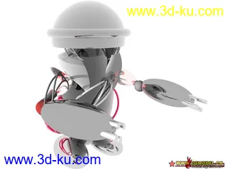 3D打印模型3d Robot Model for Bryce ms 机器人的图片