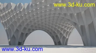 3D打印模型太阳伞的图片