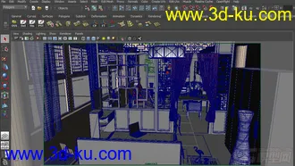 3D打印模型北京四合院室内场景！的图片