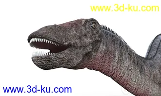 3D打印模型免费高清带绑定贴图的棘龙,Spinosaurus,帆棘龙,棘背龙恐龙,恐龙的图片