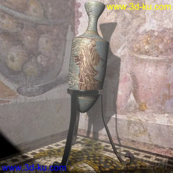 瓶子，复古，罗马模型的图片1