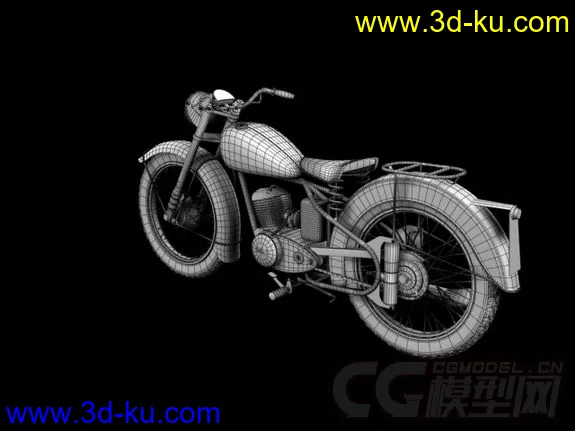 写实摩托车，精模模型的图片4