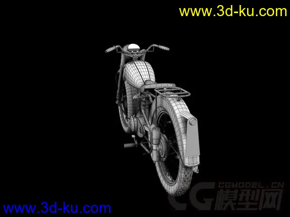写实摩托车，精模模型的图片5