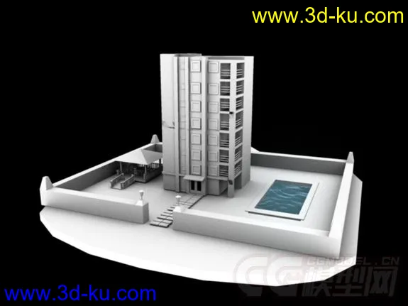 楼房模型的图片3