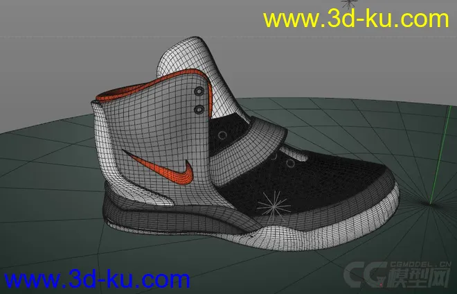 篮球鞋 运动鞋 Basketball shoes sports shoe模型的图片2
