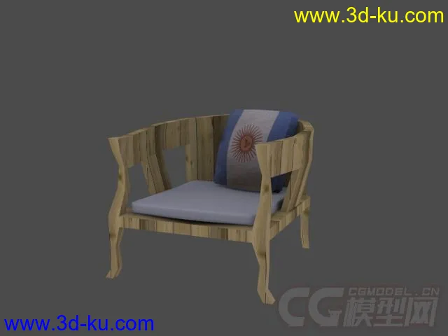 椅子模型的图片1