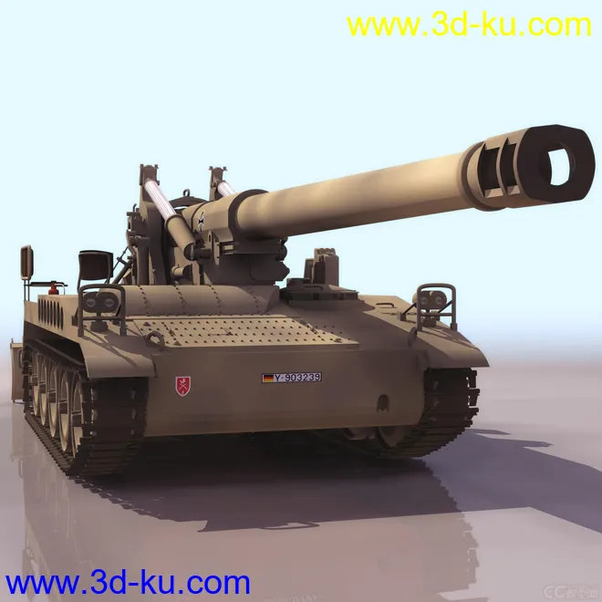 M110A2 坦克模型的图片1
