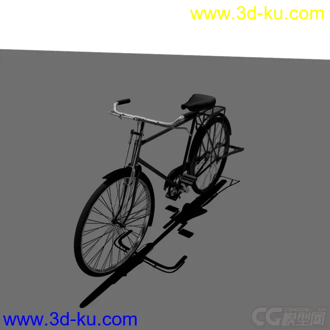 老式28自行车模型的图片1