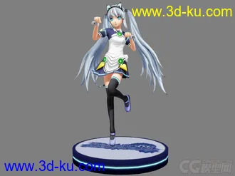 3D打印模型猫娘。。。。。的图片