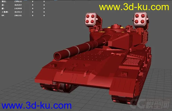 梅卡瓦/红狼坦克，新萌作品，请大神指点模型的图片4