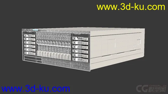戴尔服务器 dell poweredge server  磁盘列阵 刀片式服务器模型的图片3